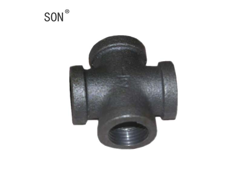 BS Standard Malleable Iron Pipe Fittings Cross