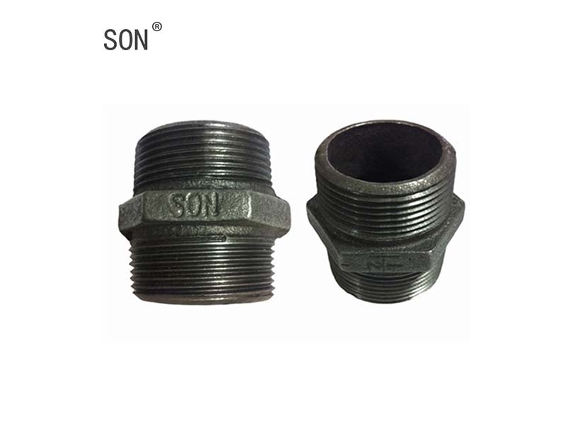 Galvanized Malleable Iron Pipe Fittings Nipples
