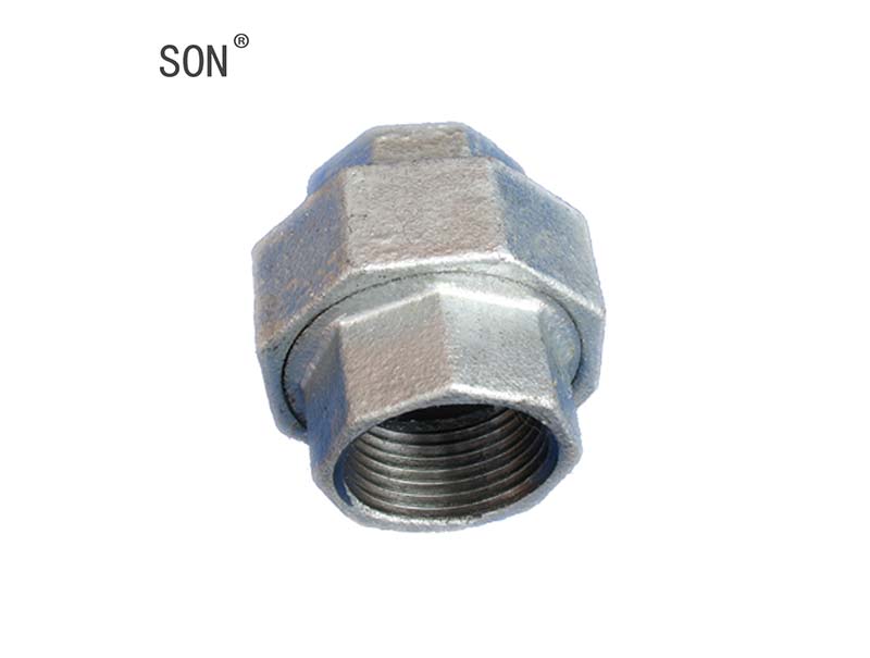BS Thread Malleable Iron Pipe Fittings Union