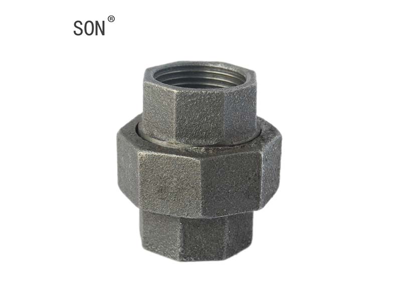 BS Thread Malleable Iron Pipe Fittings Union