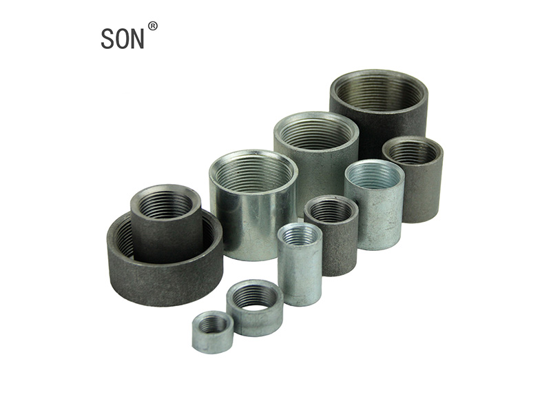 Hot Dipped Galvanized Carbon Steel Pipe Socket / Coupling