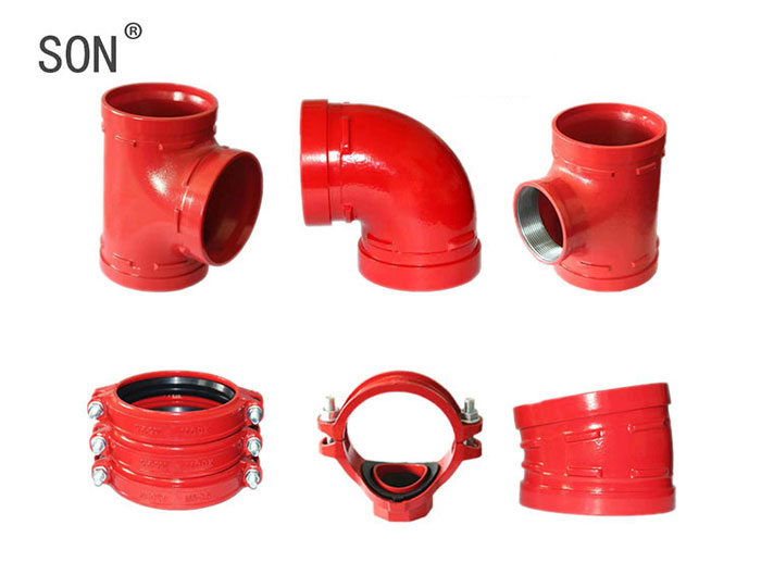 Grooved pipe fittings  01