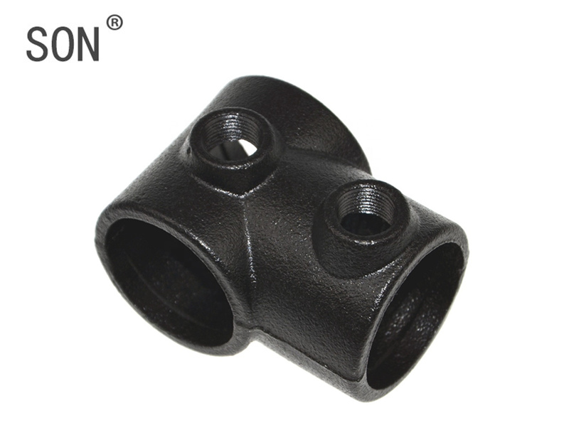 Black key clamps fittings