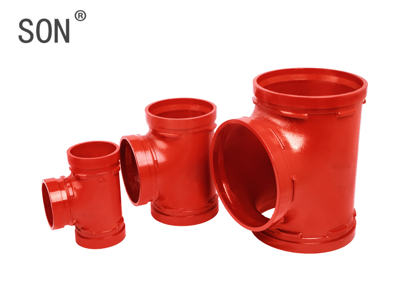 Grooved Pipe Fittings Tee